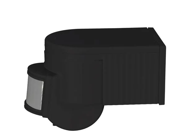 Detetor de Movimento Pir - Preto