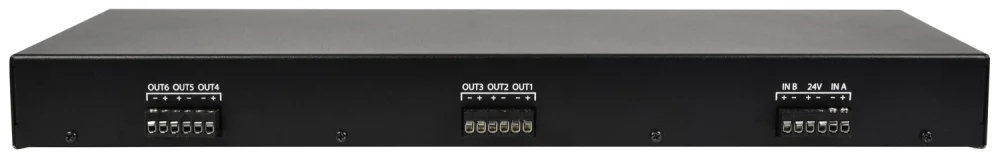 Atenuador 100v Montaje En Rack At6 Fuente A/B 6x3.