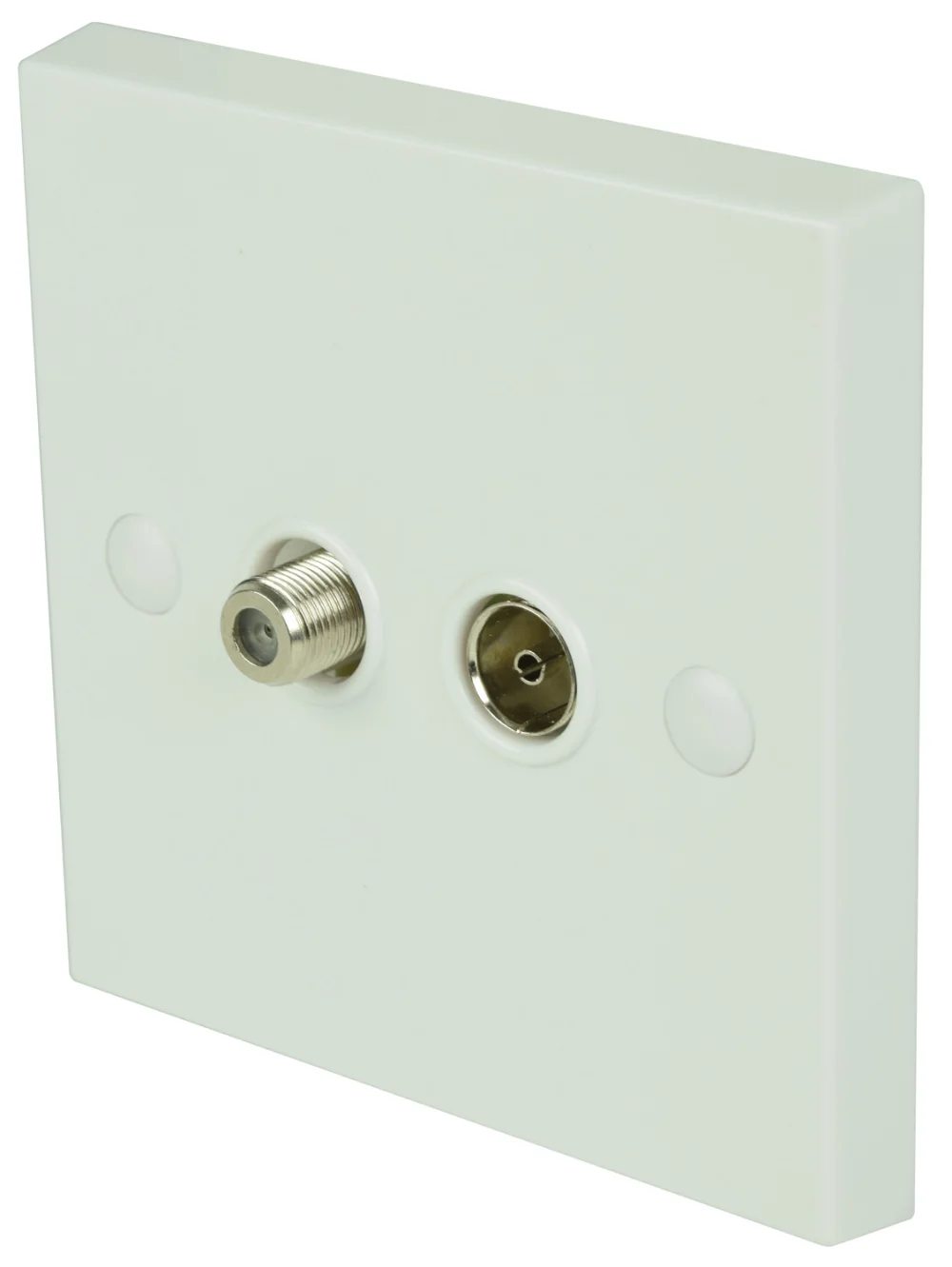 Toma Coaxial de Pared para Tv Y Sat&eacute;lite