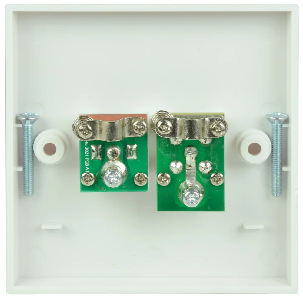 Toma Coaxial de Pared para Tv Y Sat&eacute;lite