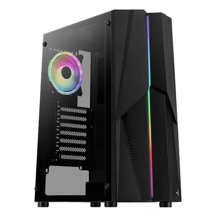Aerocool Mecha-G-Bk-V2, Midi Tower, Pc, Acrilonit.