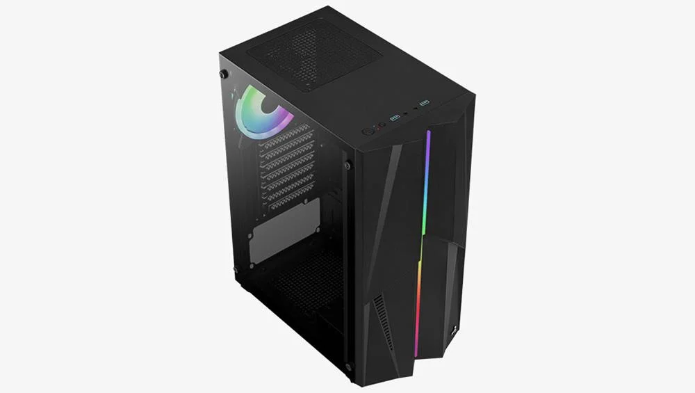 Aerocool Mecha-G-Bk-V2, Midi Tower, Pc, Acrilonit.