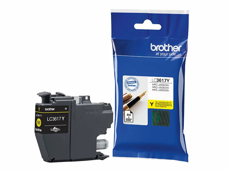 Brother Lc-3617y Ink Cartridge 1 Pc(S) Original Standard Yield Yellow