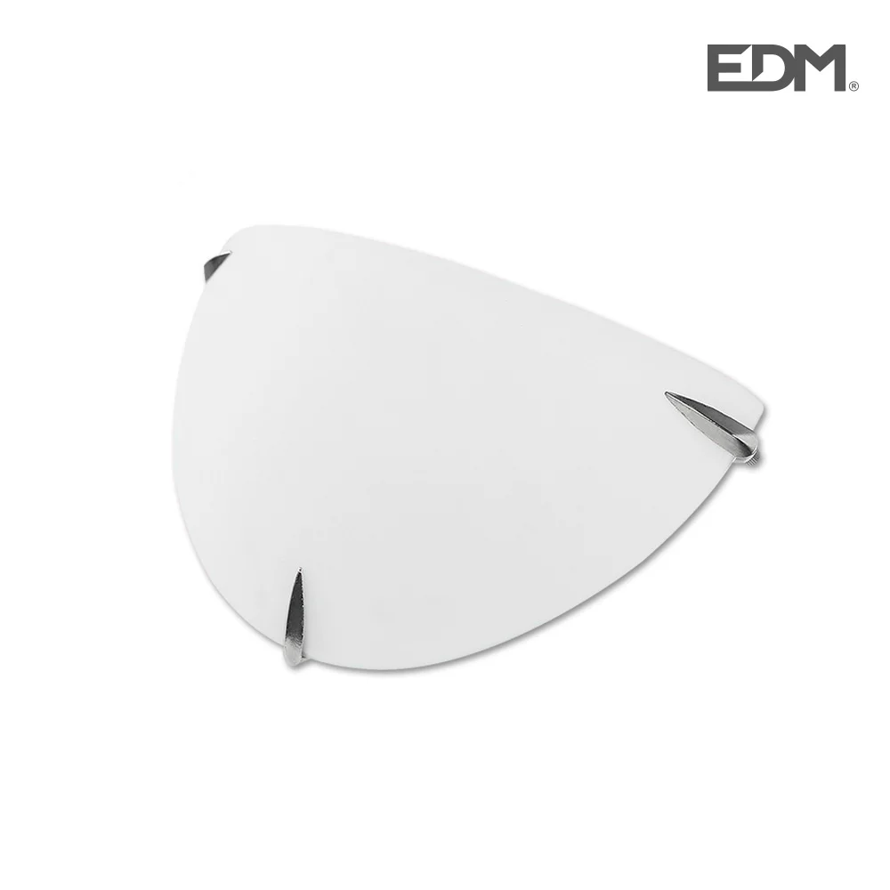 Aplique Vidro Edm 1x60w E27 30x15x8 Cm