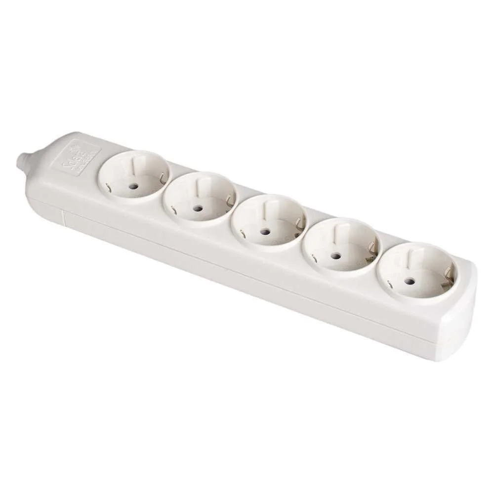 Bloco Bipolar 5 Tomadas T/Tl 10/16a 250v Cor Branco Solera 8005