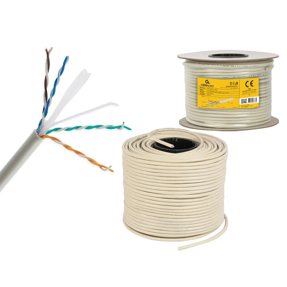 Gembird Cat6 Utp 100m Networking Cable U/Utp (Utp) Grey
