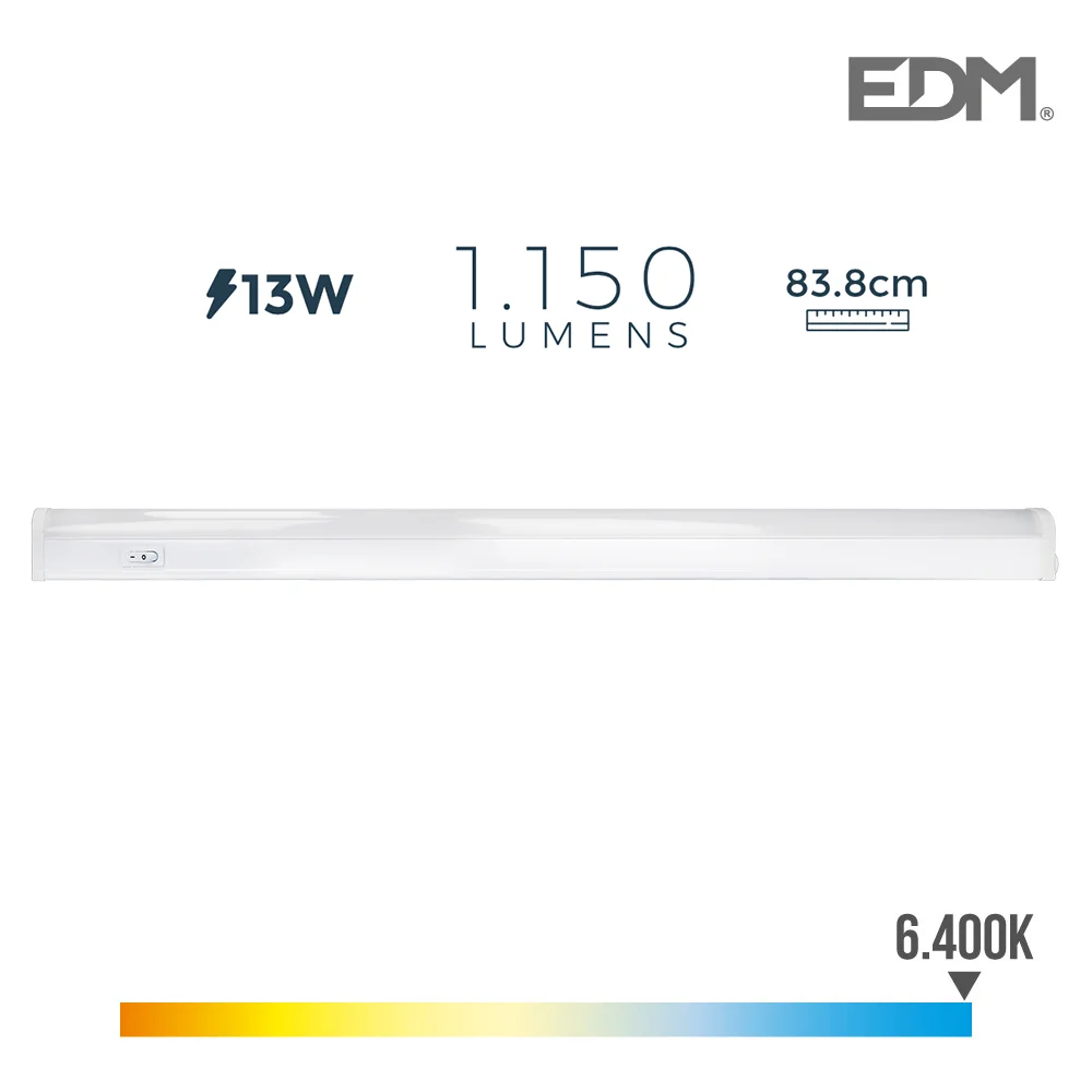Armadura Eletronica LED 13w 1150 Lumens 86cm 6.40.
