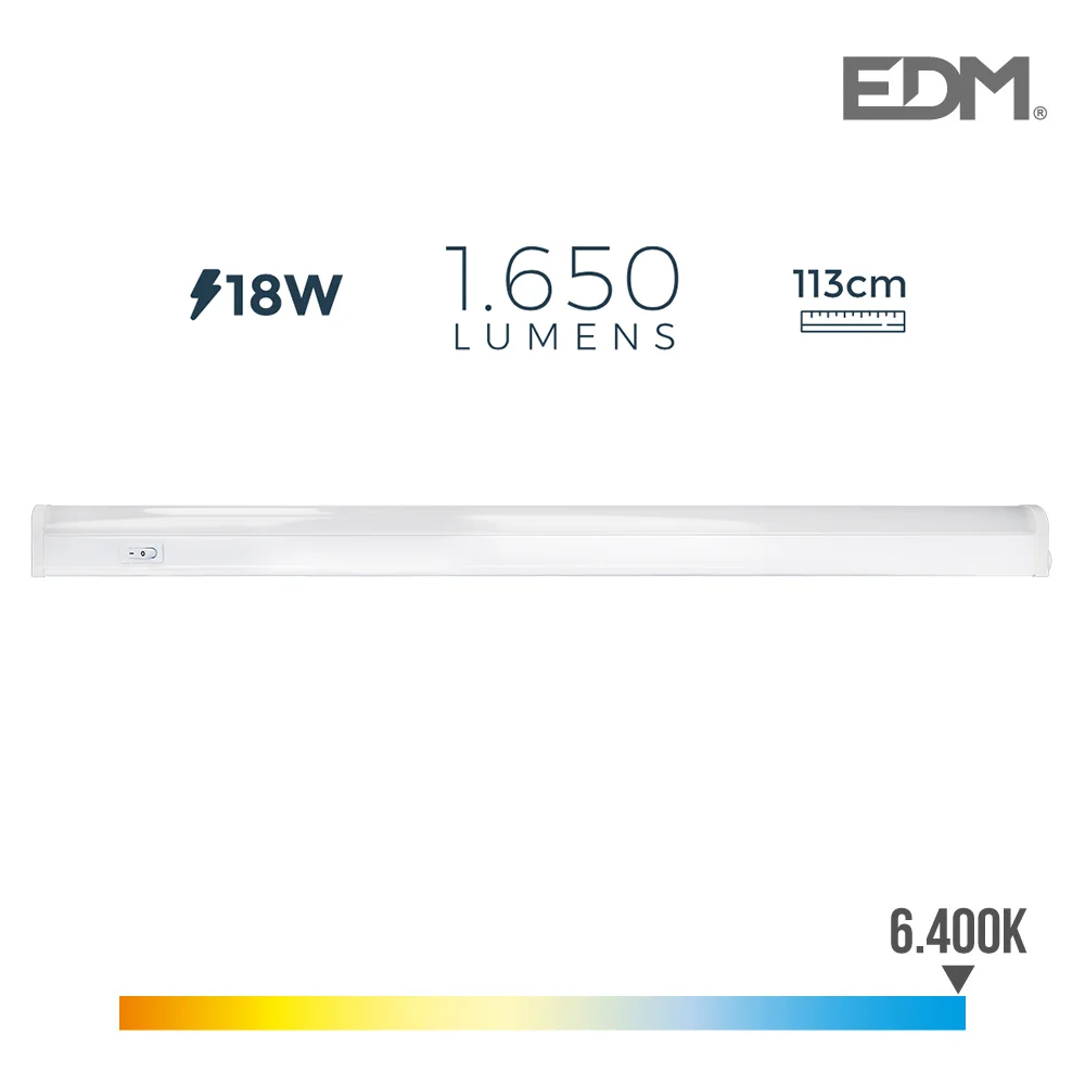 Armadura Eletronica LED 18w 1650 Lumens 6.400k Lu.