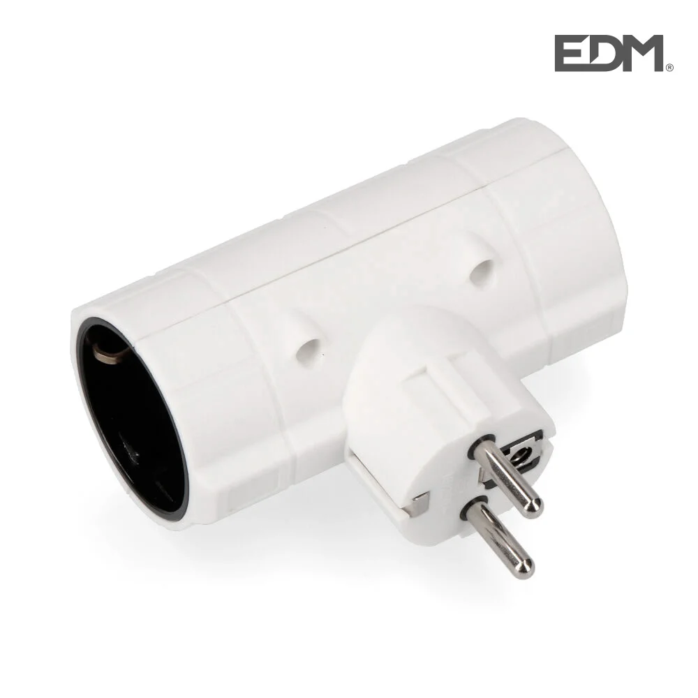 Ficha Dupla Economica T/Tl 16a 250v