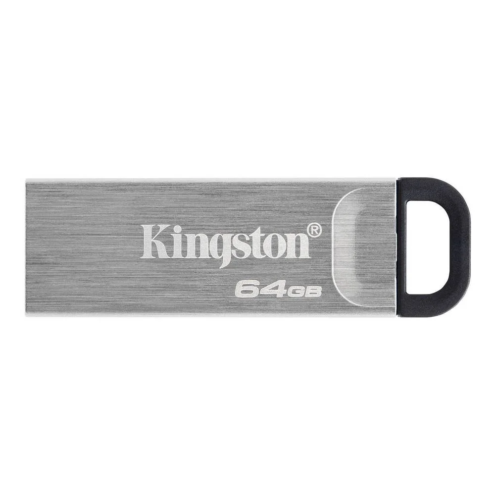 Pen Drive Kingston Datatraveler Kyson 64gb Usb 3.2 Preto