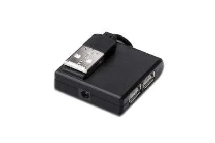 Hub Digitus Usb 2.0 4x Usb A/F 1x Usb B Mini/M