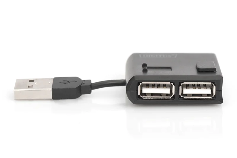 Hub Digitus Usb 2.0 4x Usb A/F 1x Usb B Mini/M