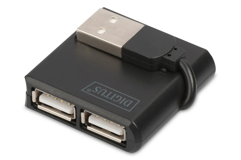 Hub Digitus Usb 2.0 4x Usb A/F 1x Usb B Mini/M
