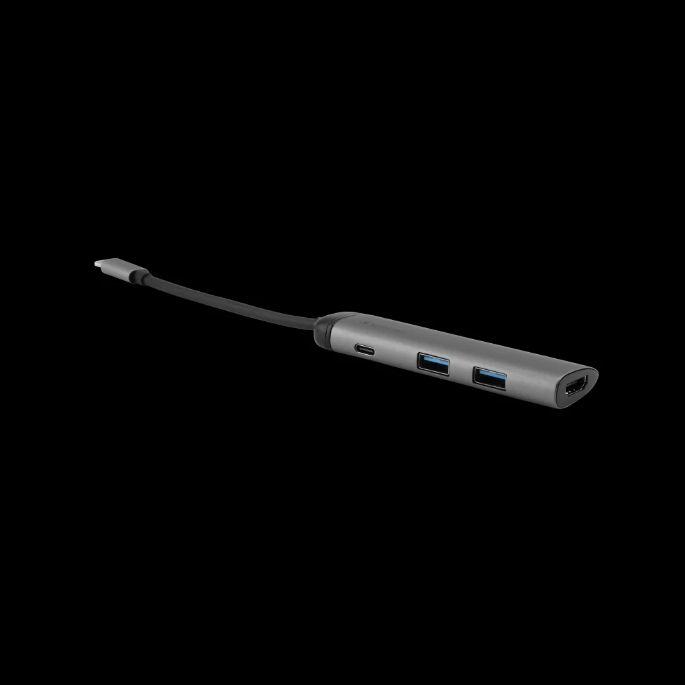 Usb-C Adapter Verbatim Usb 3.1 Gen 1/ Usb 3.0 X 2 Hdmi