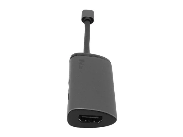 Usb-C Adapter Verbatim Usb 3.1 Gen 1/ Usb 3.0 X 2 Hdmi