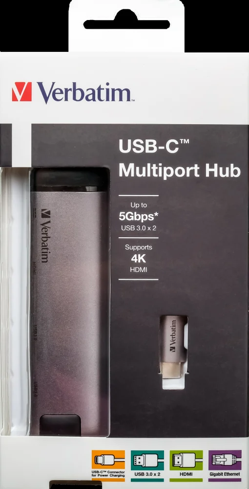 Hub Usb Verbatim Usb-C Multiport 49141
