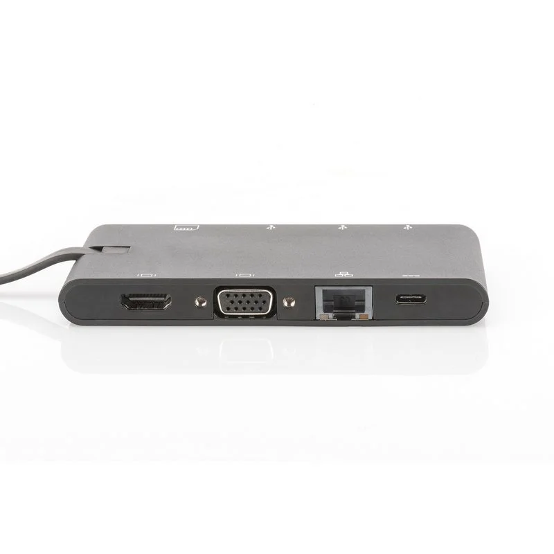 Digitus Dockingstation Usb3.0/C  9xbu Universal Travel Sw