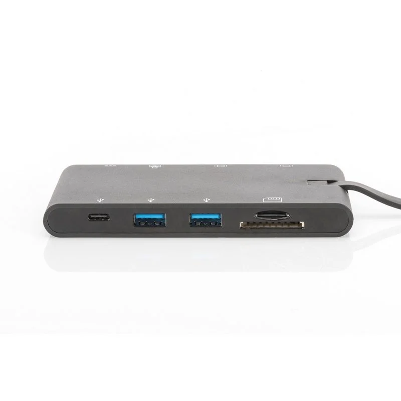 Digitus Dockingstation Usb3.0/C  9xbu Universal Travel Sw
