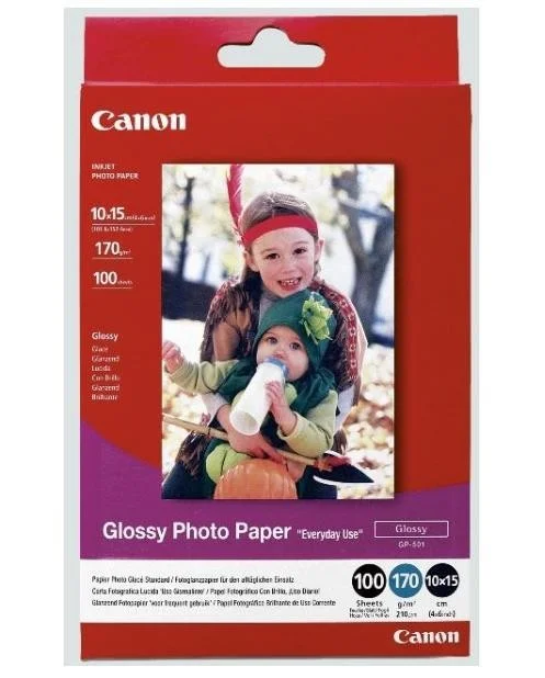 Papier Canon Gp501 Glossy Photo Papier 10x15cm