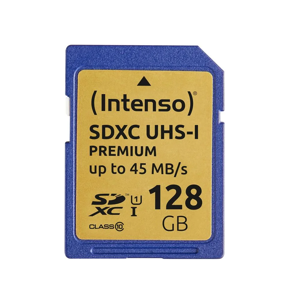 Intenso Premium - Flash Memory Card - 128 Gb - Sdxc Uhs-I