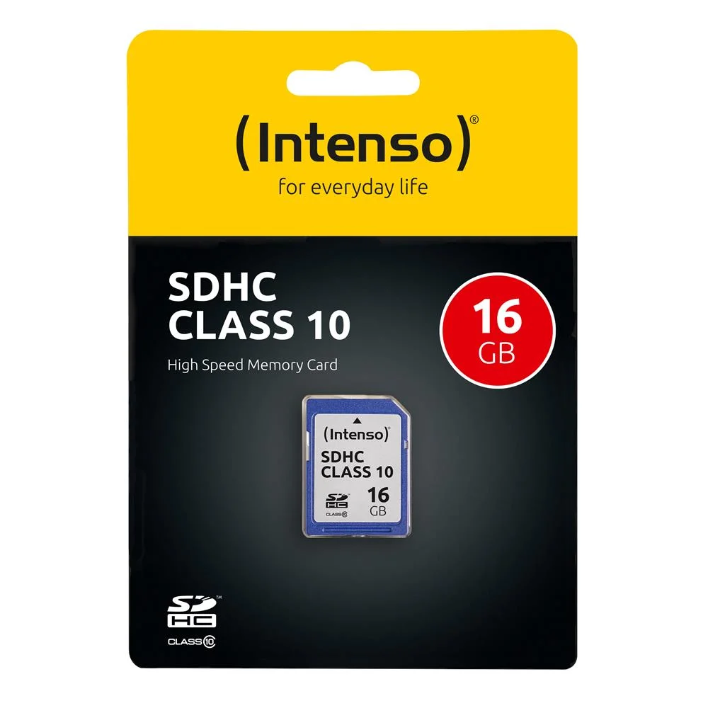 Memory Sdhc 16gb C10/3411470 Intenso