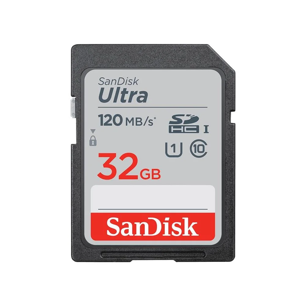 Sd Card  32gb Sandisk Sdhc Uhs-I 120mb/Sec