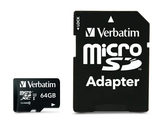 Verbatim Microsdxc Pro 64gb Classe 10 Uhs-I.