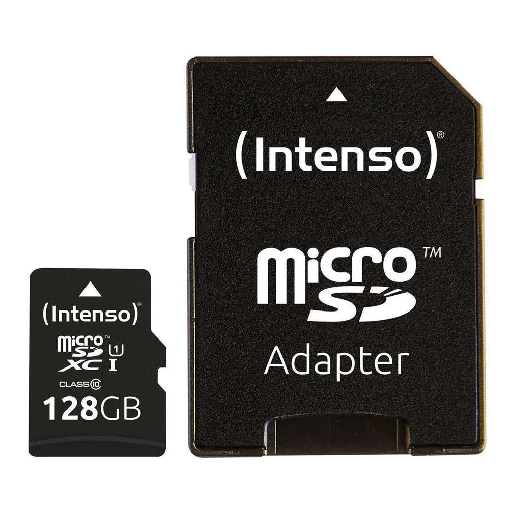 Cart&atilde;o Mem&oacute;ria Micro Sd Com Adaptador Intenso 342.