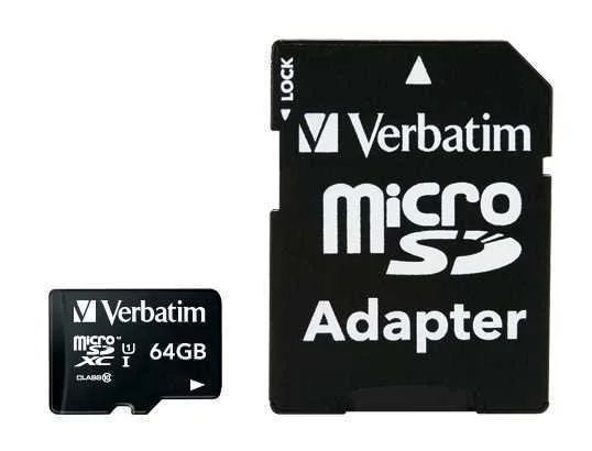 Verbatim Micro Sdxc 64gb Class 10 C/Adaptador