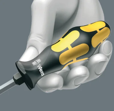 Wera 932/6 Kraftform Screwdriver Set With Rack