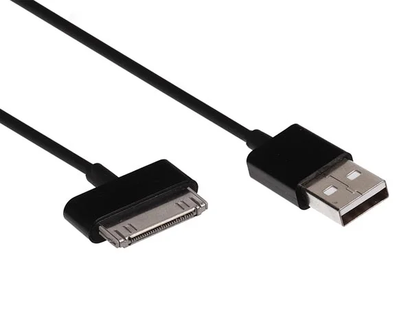 Cabo Usb 2.0 a Macho-Apple&reg; 30-Pinos Macho - Preto - 1 M