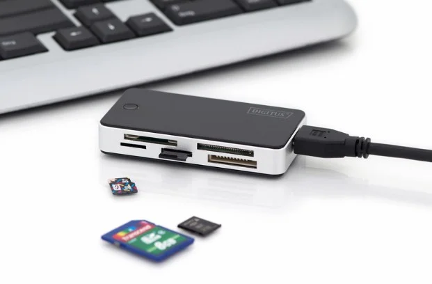 Leitor All-in-one USB 3.0 DIGITUS