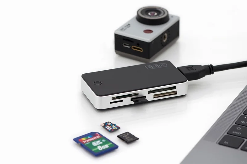 Leitor All-in-one USB 3.0 DIGITUS