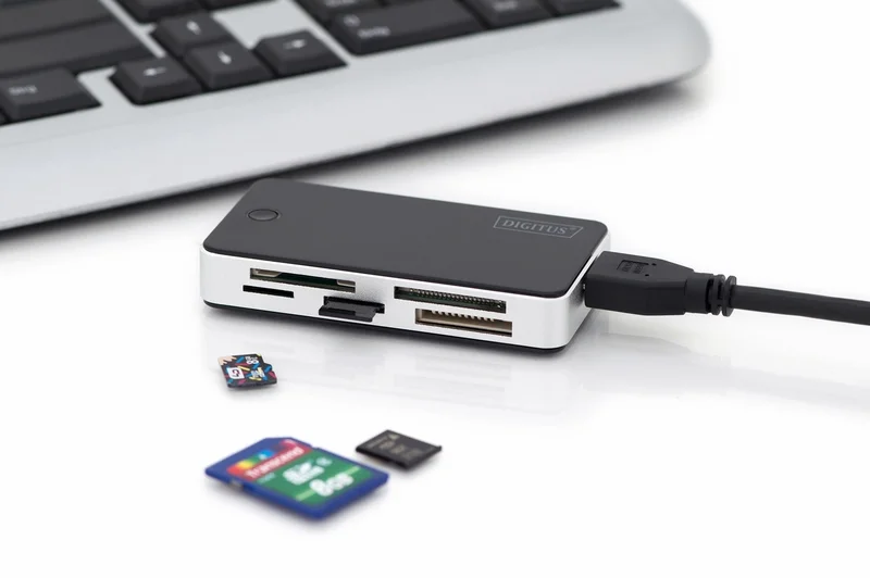 Leitor All-in-one USB 3.0 DIGITUS