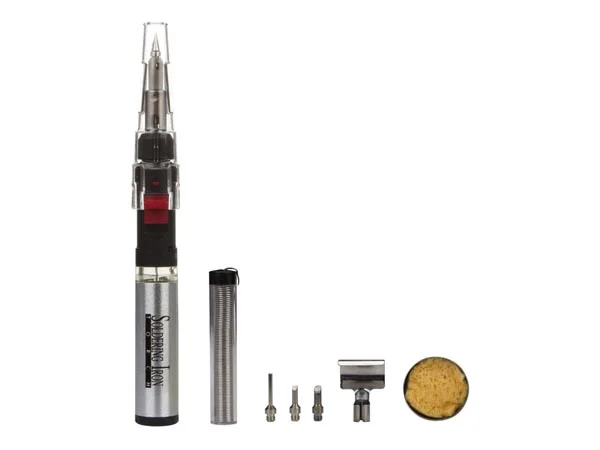 Conjunto de Ferro de Soldar a G&aacute;s