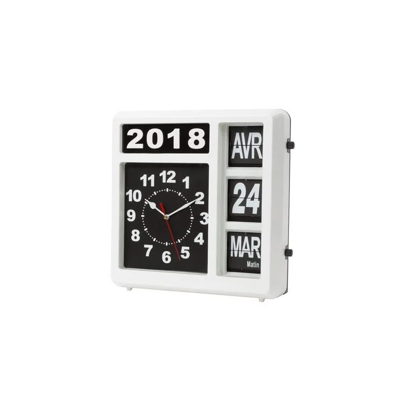 Reloj de Pared Con Calendario