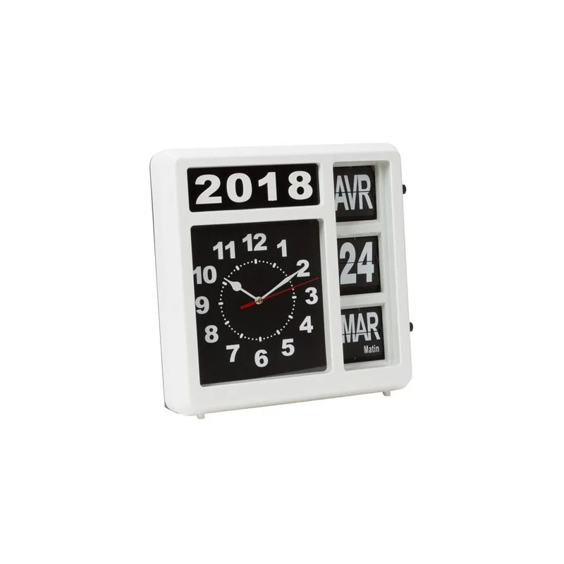 Reloj de Pared Con Calendario