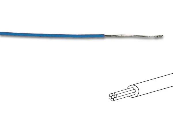 Fio de Liga&ccedil;&atilde;o  1.4 Mm 0.2 Mm&sup2; Multifilar Azul