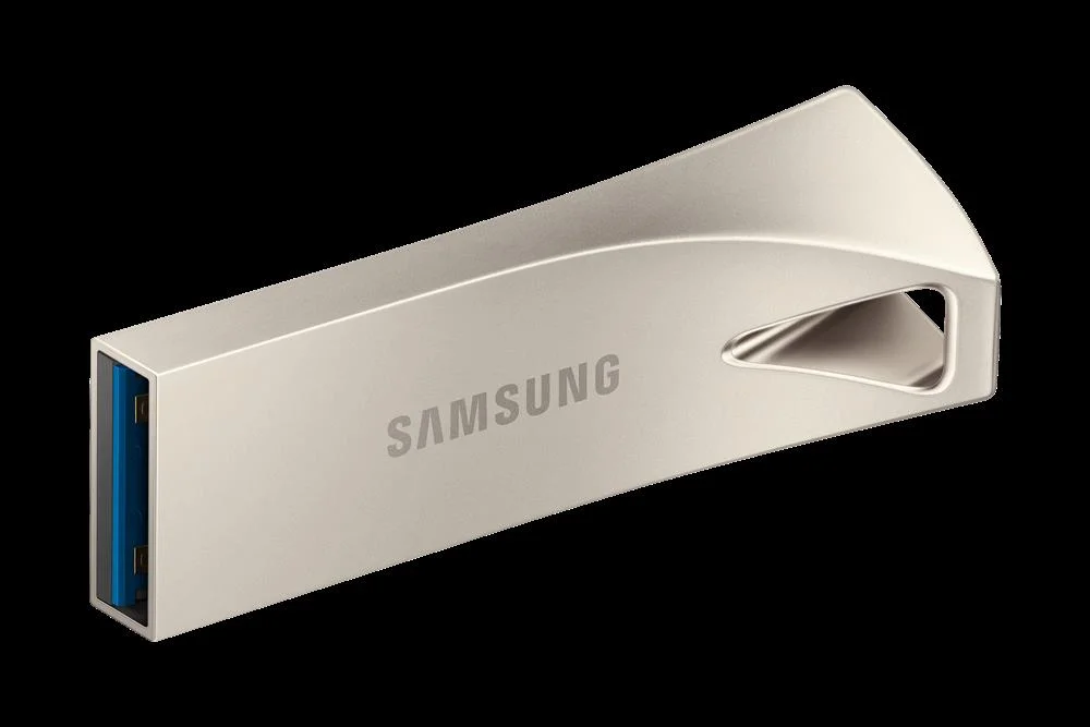 Pen Drive 64gb Usb 3.2 Bar Plus Prateado - Samsung