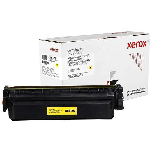 Xerox Toner Cartridge Everyday Compatible With Hp 410x (Cf412x / Crg-046hy) - Yellow