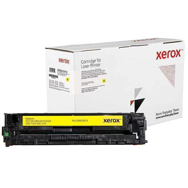 Toner Xerox Amarelo Compat&iacute;vel Hp 131a/125a/128a
