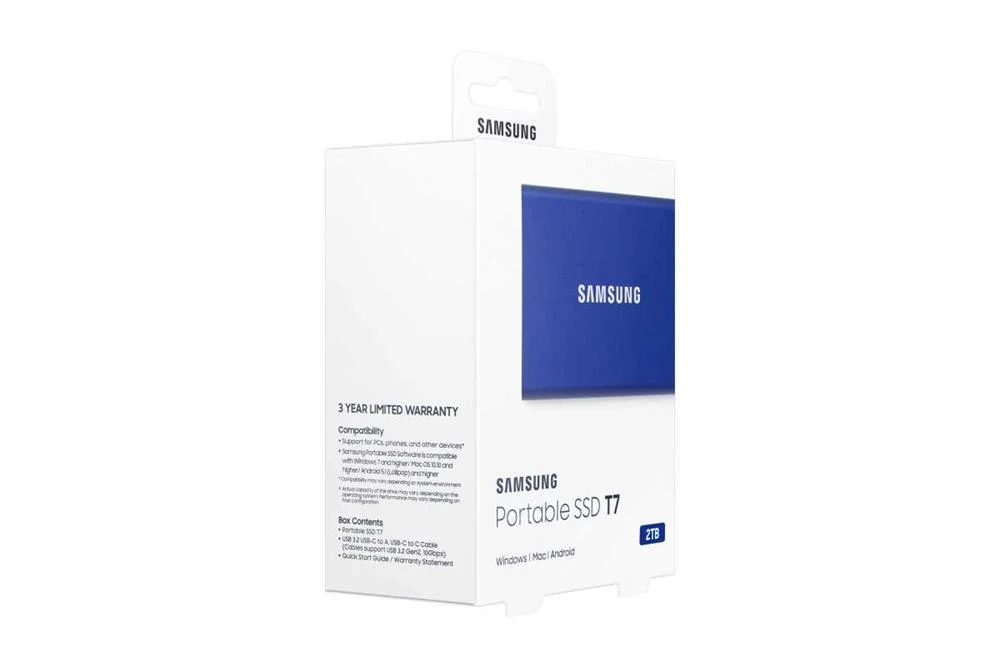 Samsung  T7  2000  Gb  Rojo