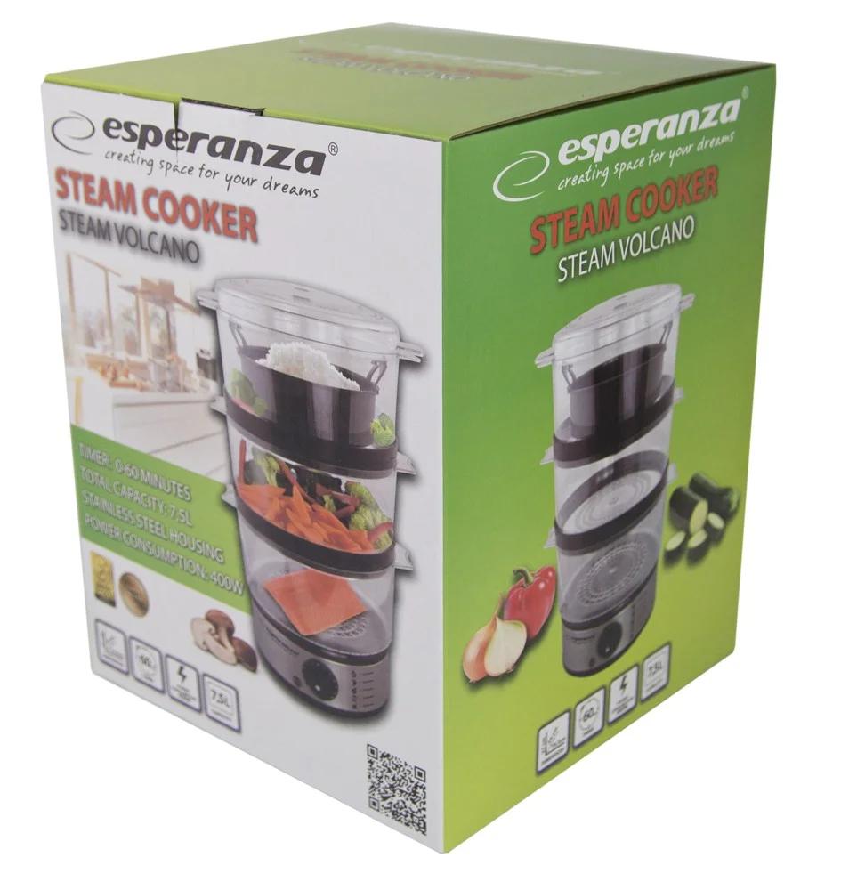 Cocedor de Vapor Esperanza 400 W