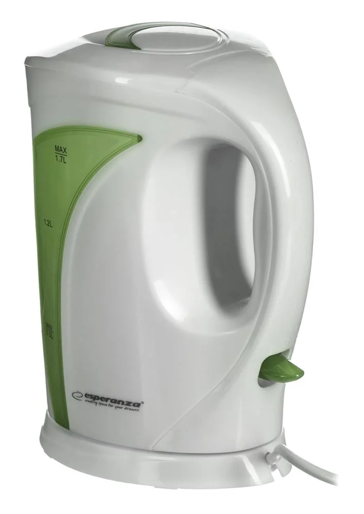 Hervidor El&eacute;ctrico Verde 1.7l Esperanza Ekk018g
