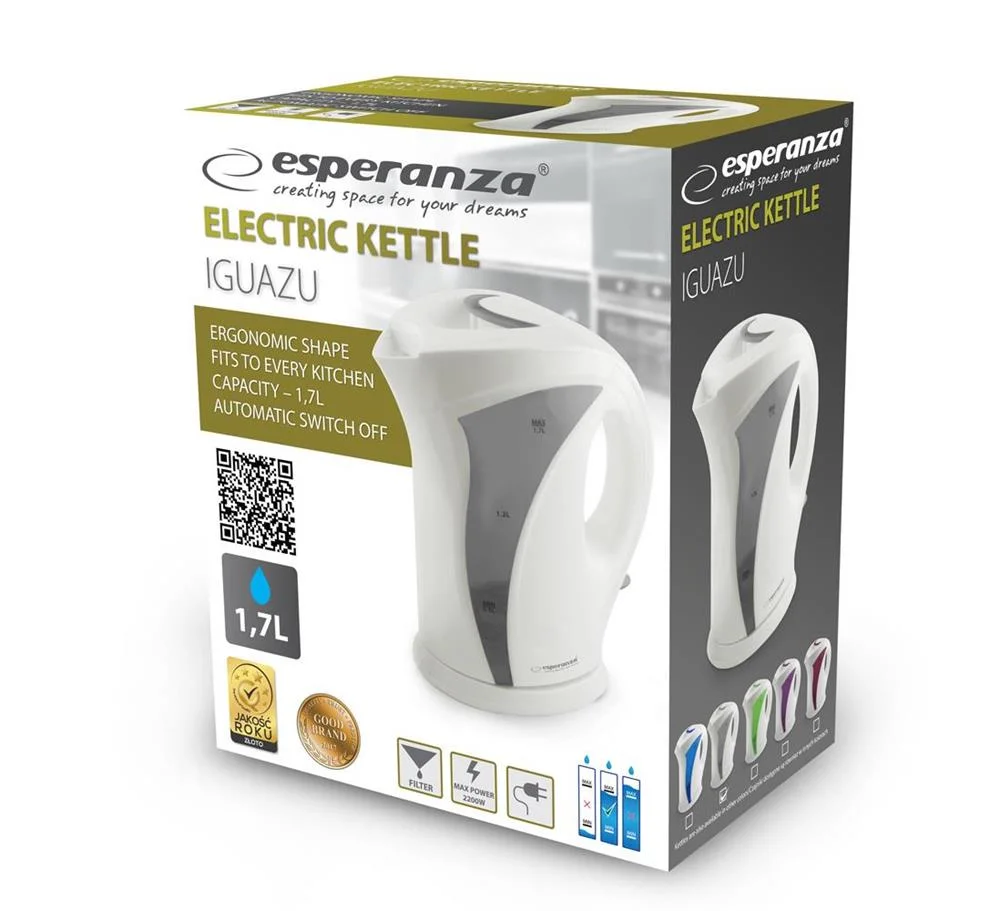 Hervidor El&eacute;ctrico Esperanza Iguaz&uacute; 1.7 L