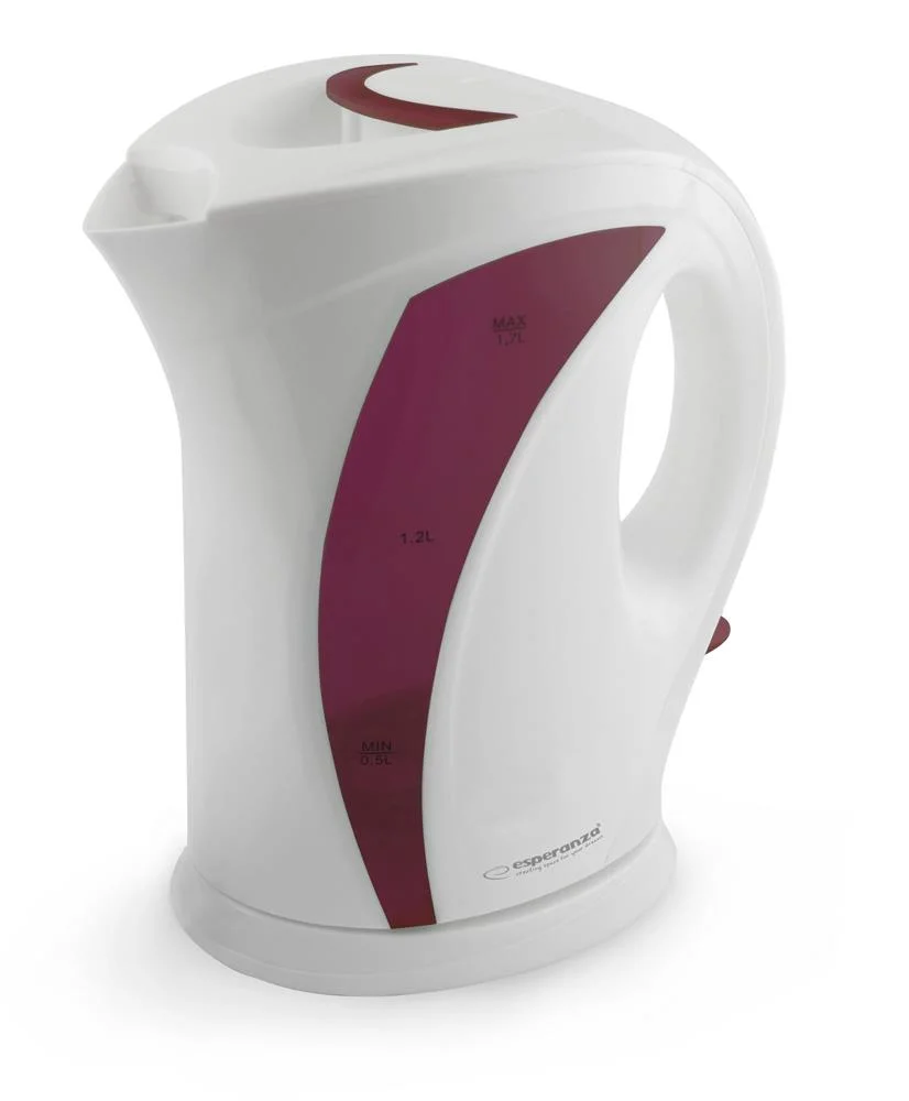 Hervidor El&eacute;ctrico Esperanza Iguazu 1.7 L Burdeos