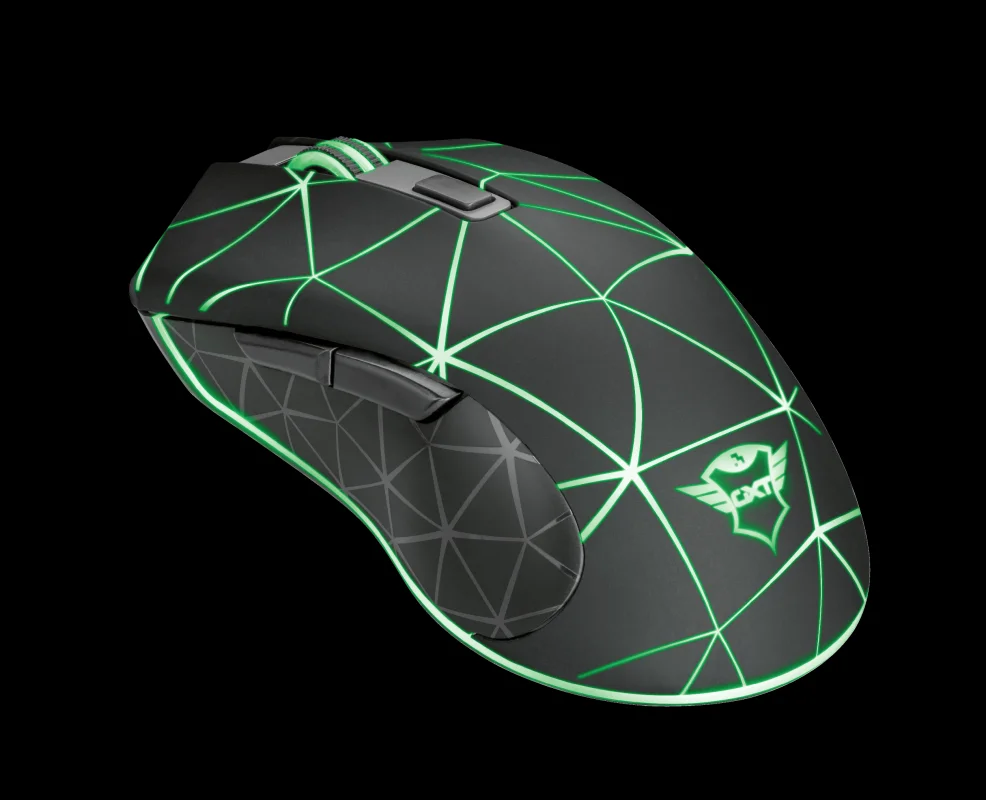 Trust Gxt 133 Locx Mouse Usb Type-A Optical 4000 .
