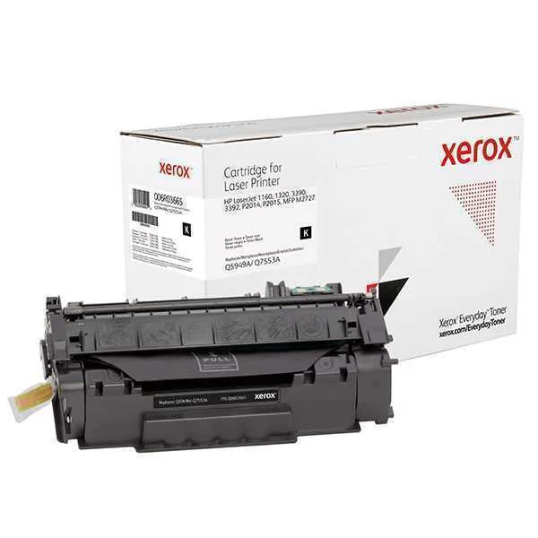 Everyday - Black - Compatible - Toner Cartridge (Alternative For: Hp Q5949a, Hp Q7553a)