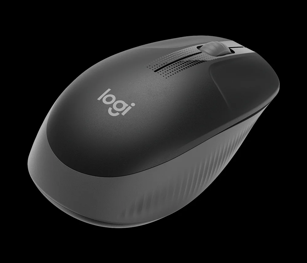 Rato &Oacute;ptico Logitech M190 Full-Size Wireless Mouse 1000dpi Preto