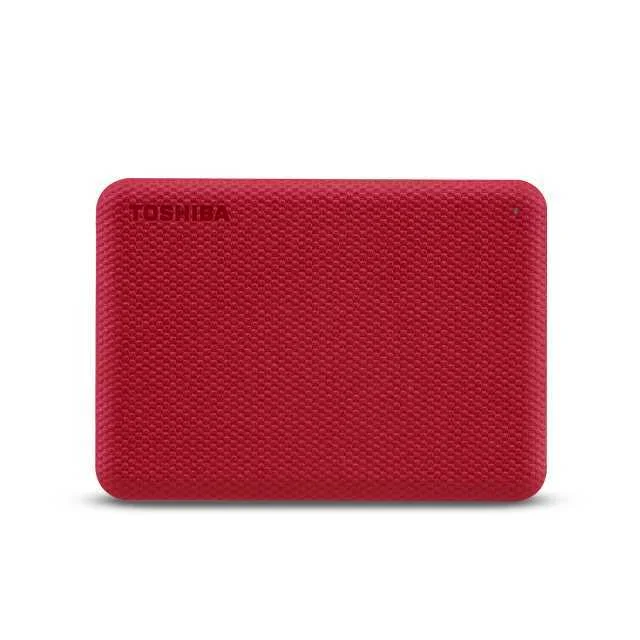 Disco Externo 2,5" 4tb Usb 3.2 Canvio Advance Vermelho - Toshiba